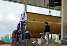 Prefeitura de Ibirapuã avança nas obras do Secador de Café e fortalece a cafeicultura local