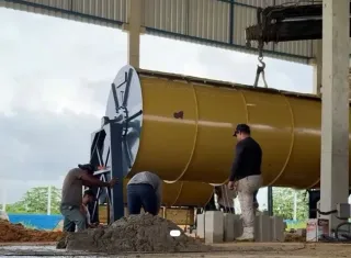 Prefeitura de Ibirapuã avança nas obras do Secador de Café e fortalece a cafeicultura local