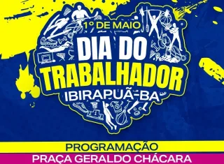 Prefeitura de Ibirapuã divulga programação especial para celebrar o Dia do Trabalhador com esporte, lazer e música