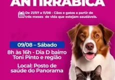 Prefeitura de Ibirapuã intensifica campanha de vacinação antirrábica com Dia D neste sábado