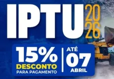 Prefeitura de Ibirapuã libera IPTU 2026 com desconto de 15% para pagamento à vista