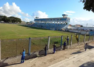 Prefeitura de Itamaraju realiza reforma do Estádio Juarez Barbosa