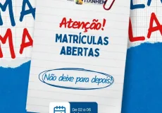 Prefeitura de Itanhém inicia Campanha de Matrículas 2026 na Rede Municipal de Ensino