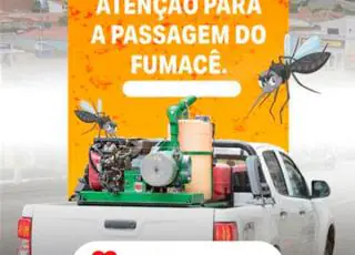 Prefeitura de Lajedão avisa programação do carro fumaçê