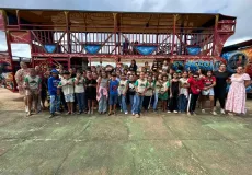 Prefeitura de Lajedão promove dia de lazer com “Expresso da Alegria” para alunos da rede municipal