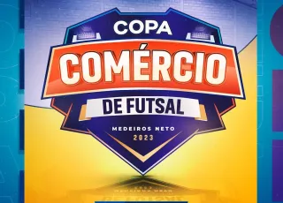 Prefeitura de Medeiros Neto abre a Copa Comércio de Futsal 2023 neste sábado (6)