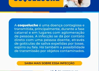 Prefeitura de Medeiros Neto alerta sobre os riscos do Coqueluche e importância do diagnóstico precoce