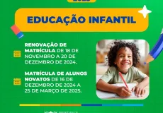 Prefeitura de Medeiros Neto anuncia rematrículas e matrículas para rede municipal de educação 2025