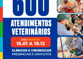 Prefeitura de Medeiros Neto bate recorde em atendimentos veterinários em 2023