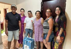 Prefeitura de Medeiros Neto disponibiliza concentrador de oxigênio a moradora de Itupeva