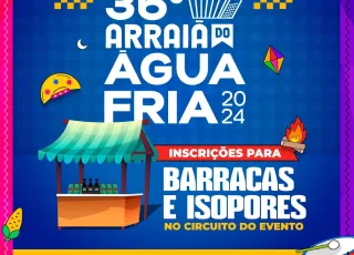 Prefeitura de Medeiros Neto inicia cadastramento de barraqueiros e ambulantes do 36º Arraiá do Água Fria