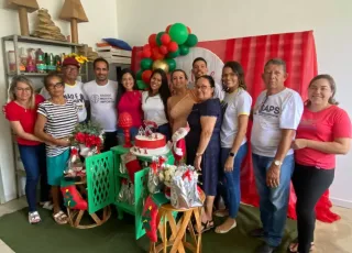 Prefeitura de Medeiros Neto realiza confraternização de Natal com pacientes no CAPS