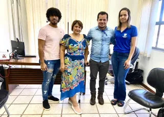 Prefeitura de Medeiros Neto realiza reunião com a Secretaria de Cultura do Estado da Bahia para discutir a implementação da Lei Paulo Gustavo e do Sistema Municipal de Cultura