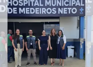 Prefeitura de Medeiros Neto recebeu visita do Núcleo Regional de Saúde para avaliação do Hospital Municipal