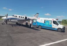 Prefeitura de Mucuri viabiliza transferência aérea de recém-nascida para atendimento especializado