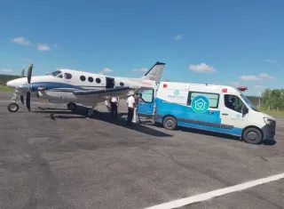 Prefeitura de Mucuri viabiliza transferência aérea de recém-nascida para atendimento especializado