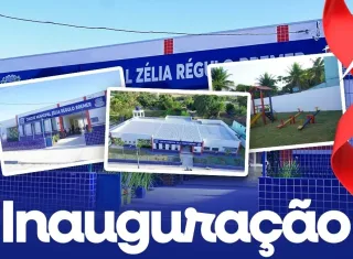  Prefeitura de Nova Viçosa inaugura creche municipal no distrito de Argolo
