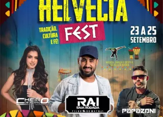 Prefeitura de Nova Viçosa realizará o 1º HELVÉCIA FEST de 23 a 25 de setembro