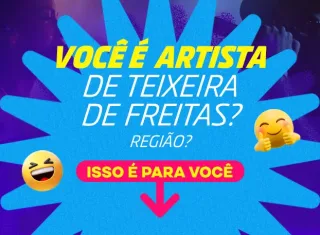 Prefeitura de Teixeira de Freitas abre credenciamento contínuo para artistas locais e regionais
