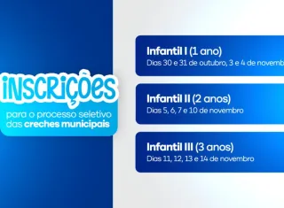 Prefeitura de Teixeira de Freitas abre seleção para ingresso nas Creches Municipais 2026