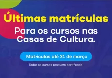 Prefeitura de Teixeira de Freitas abre última chamada para matrículas em cursos culturais gratuitos