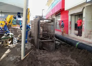 Prefeitura de Teixeira de Freitas avança com obras no entorno do Shopping Teixeira Mall