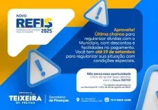 Prefeitura de Teixeira de Freitas lança Novo Refis 2025 com descontos em dívidas municipais