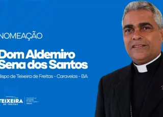 Prefeitura de Teixeira de Freitas parabeniza Dom Aldemiro Sena dos Santos pela nomeação