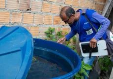Prefeitura de Teixeira de Freitas realiza ação de combate ao mosquito transmissor da dengue no bairro Liberdade I