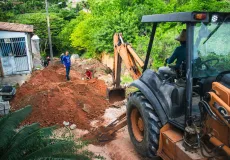 Prefeitura de Teixeira investe em melhorias de infraestrutura com implementação de sistema de drenagem na Rua Perdiz