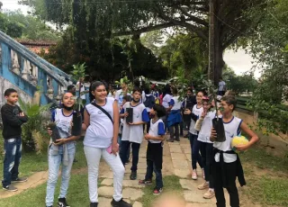 Prefeitura de Teixeira realiza ações com estudantes da Escola Municipal Vila Vargas para celebrar o Mês do Meio Ambiente