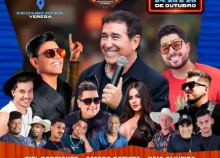 Prefeitura de Vereda divulga atrações da 9ª Festa do Bambu Lascado, em Cruzeiro do Sul