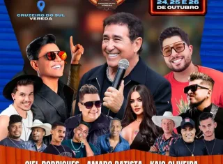 Prefeitura de Vereda divulga atrações da 9ª Festa do Bambu Lascado, em Cruzeiro do Sul