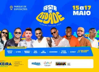 Prefeitura divulga programação do Teixeira Festival 2026 com grandes nomes da música