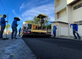 Prefeitura executa o maior plano de asfaltamento da história de Mucuri