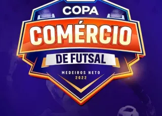 Prefeitura Municipal abre jogos das quartas de final da Copa Comércio de Futsal de Medeiros Neto