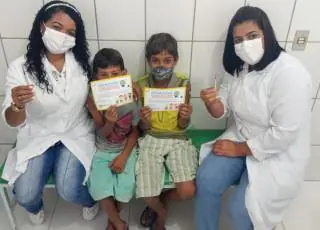 Prefeitura Municipal de Teixeira de Freitas realizou Campanha de Vacinação Pediátrica contra Covid-19 no último domingo (13)