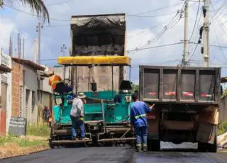 Prefeitura Municipal finaliza pavimentação na Avenida Padre Anchieta