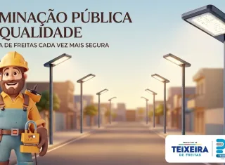 Prefeitura orienta população sobre solicitação de manutenção da iluminação pública em Teixeira de Freitas