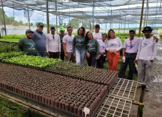 Prefeitura promove visita guiada em viveiro de Teixeira de Freitas