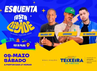 Prefeitura realiza Esquenta Festa da Cidade neste sábado (09) na Rua da Pituba