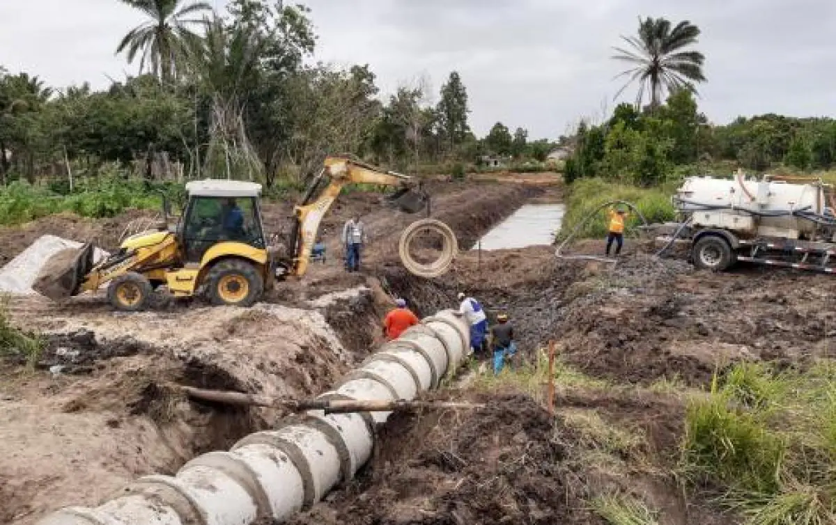 Prefeitura Toca Novas Obras De Drenagem Pluvial Com Canalização De