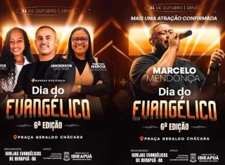 Prepare o coração! Ibirapuã terá grande noite de louvor no dia 31 de outubro