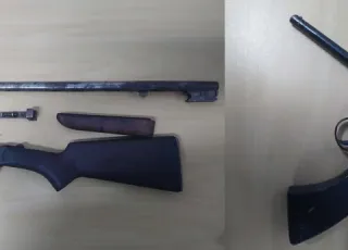 PRF apreende 2 armas de fogo durante fiscalização em Eunápolis 