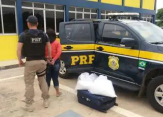 PRF apreende 24 kg de drogas com destino a Salvador