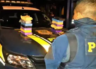 PRF apreende cocaína e prende motorista por tráfico de drogas na BR 116
