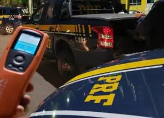 PRF flagra motorista transitando embriagado na BR 101 em Eunápolis
