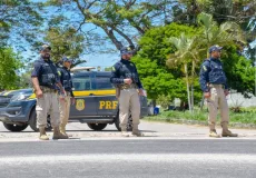 PRF inicia Operação Ano Novo nas rodovias federais da Bahia.