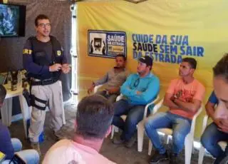 PRF participa do ‘Saúde na Estrada’ na região do extremo sul da Bahia