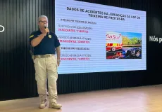 PRF realiza campanha na Suzano após trecho registrar 74 mortes em 2025
